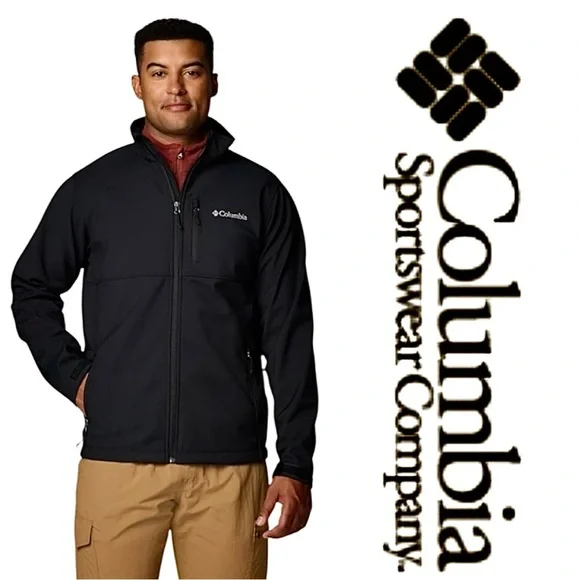 Columbia XXL Black Ascender Softshell Jacket! NEW! - Picture 2 of 16